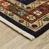Oriental Weavers Lilihan 090B6 Blue/Red Area Rug Corner Featured