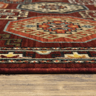 Oriental Weavers Lilihan 091R6 Red/Multi Area Rug Pile 