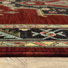 Oriental Weavers Lilihan 092R6 Red/Black Area Rug Pile