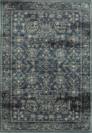 Oriental Weavers Linden 7804D Navy/ Beige Area Rug main image