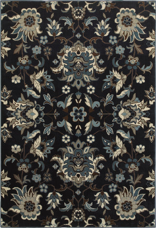 Oriental Weavers Linden 7811B Navy/ Blue Area Rug main image featured