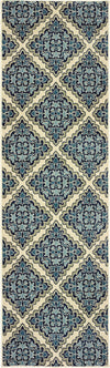Oriental Weavers Linden 7816B Ivory/ Blue Area Rug 2'3'' X 7'6'' Runner