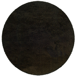 Oriental Weavers Loft 520B4 Brown/Black Area Rug 6' 0 Round