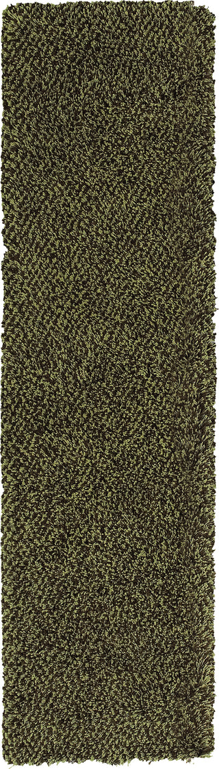 Oriental Weavers Loft 520F4 Green/Brown Area Rug Runner