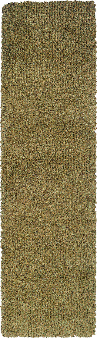 Oriental Weavers Loft 520Q4 Green/Gold Area Rug Runner