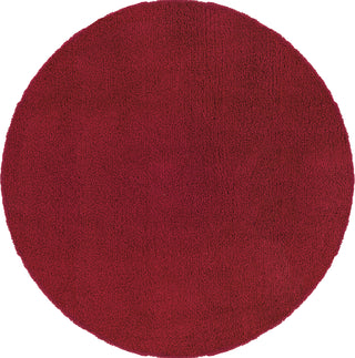 Oriental Weavers Loft 520R4 Red/Red Area Rug 6' 'Round