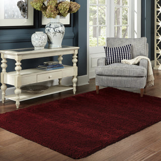 Oriental Weavers Loft 520R4 Red/Red Area Rug Room Scene Feature