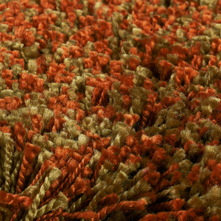 Oriental Weavers Loft 520S4 Rust/Gold Area Rug Detail Shot