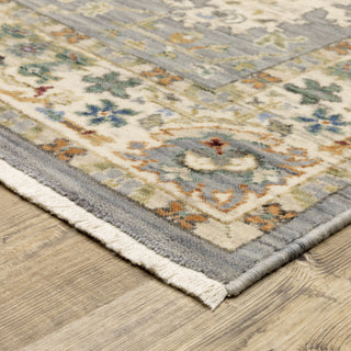 Oriental Weavers Lucca 2063L Blue/Multi Area Rug Corner Image