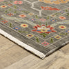 Oriental Weavers Lucca 5506K Grey/Multi Area Rug Corner Image