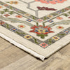 Oriental Weavers Lucca 5506W Ivory/Multi Area Rug Corner Image