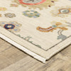 Oriental Weavers Lucca 5507W Ivory/Multi Area Rug Corner Image