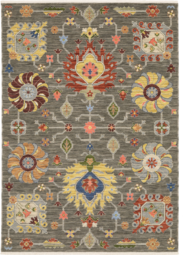 Oriental Weavers Lucca 8111K Grey/Multi Area Rug main image