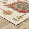 Oriental Weavers Lucca 8111W Ivory/Multi Area Rug Corner Image