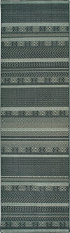 Oriental Weavers Luna 1802K Black/Ivory Area Rug Runner