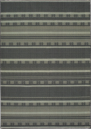 Oriental Weavers Luna 1802K Black/Ivory Area Rug main image