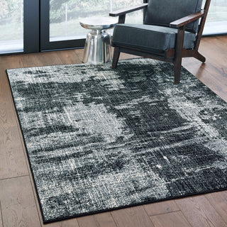 Oriental Weavers Luna 1805K Black/Ivory Area Rug Lifestyle Image Feature