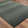 Oriental Weavers Luna 2067B Black/Ivory Area Rug On Wood