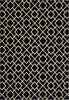 Oriental Weavers Luna 8123B Black/Ivory Area Rug main image featured