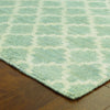 Tommy Bahama Maddox 56501 Blue Area Rug Corner Shot Feature