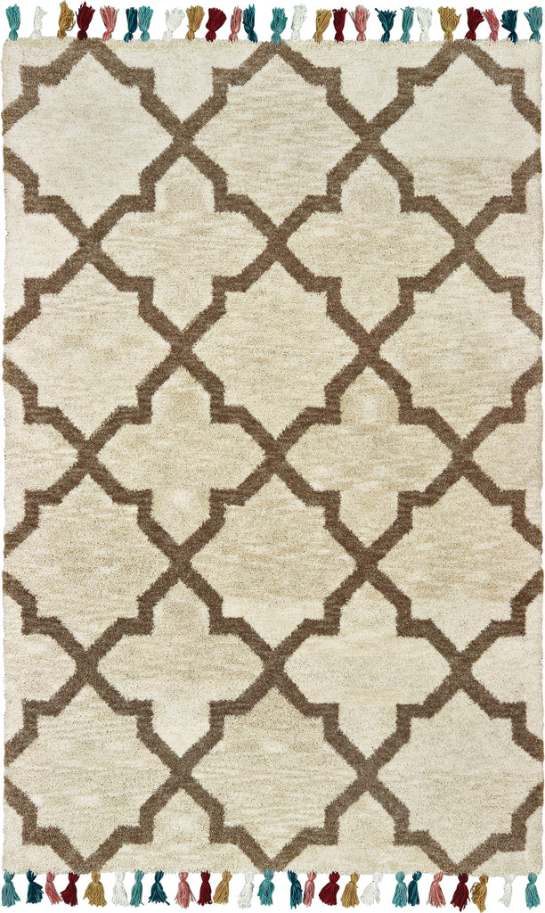 Oriental Weavers Madison 61405 Ivory Tan Area Rug main image