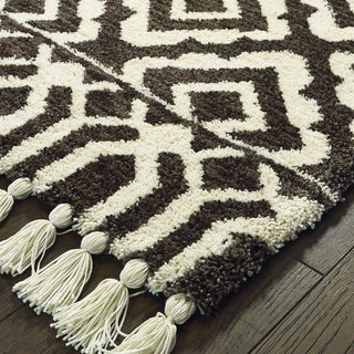 Oriental Weavers Madison 61406 Ivory Brown Area Rug Corner Featured