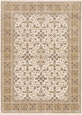 Oriental Weavers Maharaja 001J1 Ivory/ Gold Area Rug Main Image