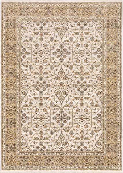 Oriental Weavers Maharaja 001J1 Ivory/ Gold Area Rug – Incredible Rugs ...