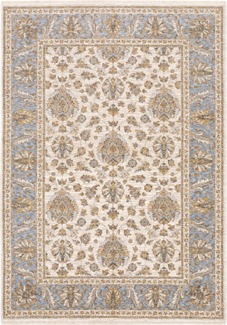 Oriental Weavers Maharaja 5091Z Ivory/ Blue Area Rug Main Image