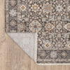 Oriental Weavers Maharaja 071N1 Charcoal/ Ivory Area Rug Backing Image