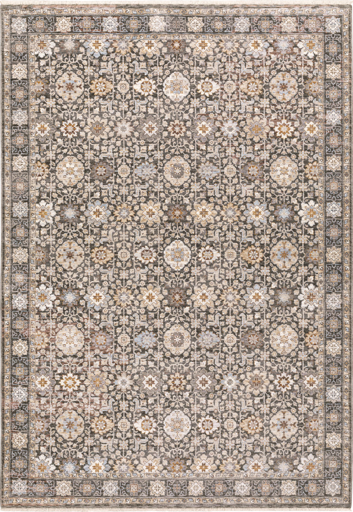Oriental Weavers Maharaja 071N1 Charcoal/ Ivory Area Rug Main Image
