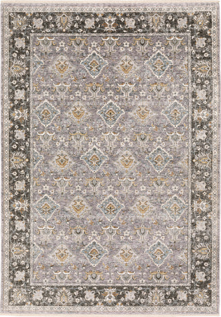 Oriental Weavers Maharaja 091E1 Grey/ Blue Area Rug Main Image