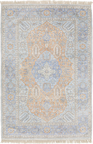 Oriental Weavers Malabar 45301 Blue/ Red Area Rug Main Image