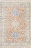 Oriental Weavers Malabar 45305 Orange/ Blue Area Rug Main Image