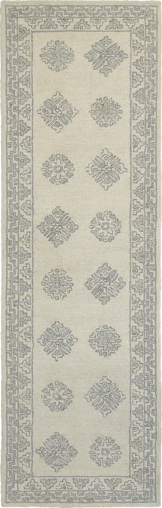 Oriental Weavers Manor 81207 Grey/ Beige Area Rug Runner