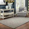 Oriental Weavers Manor 81208 Grey/ Stone Area Rug Room Scene Feature