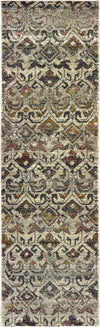 Oriental Weavers Mantra 1330W Ivory/Grey Area Rug 2'3'' X 7'6'' Runner Image