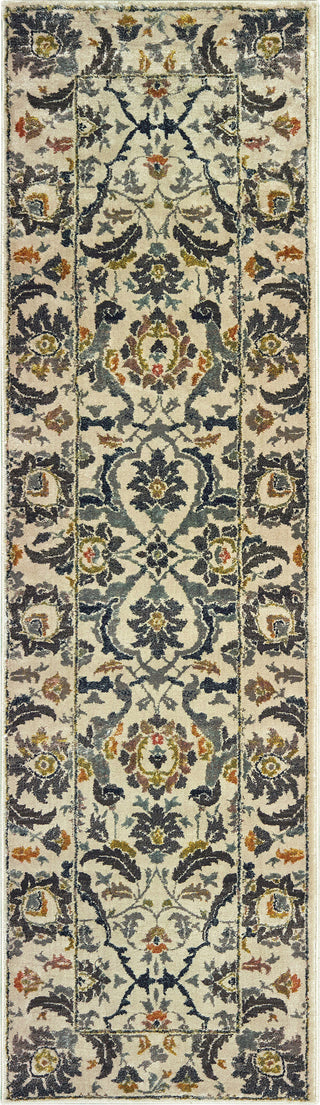 Oriental Weavers Mantra 2060L Ivory Grey Area Rug Runner Image