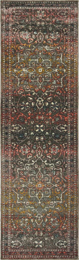 Oriental Weavers Mantra 4929E Grey Gold Area Rug Runner Image