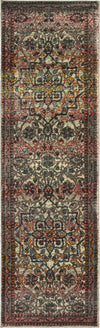 Oriental Weavers Mantra 4929H Ivory Grey Area Rug Runner Image