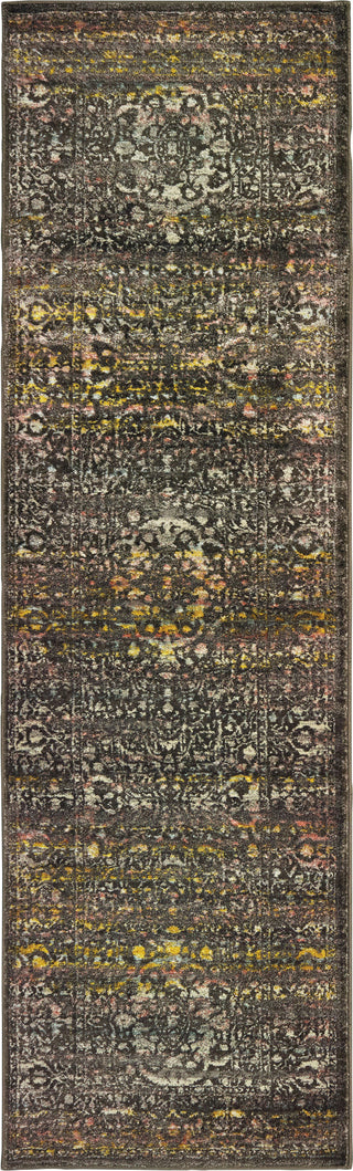 Oriental Weavers Mantra 508N7 Grey Gold Area Rug Runner Image