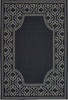 Oriental Weavers Marina 1247K Black/Ivory Area Rug main image featured