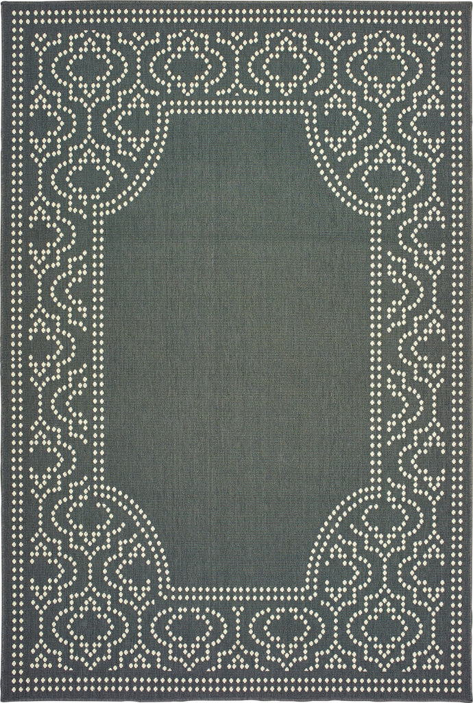 Oriental Weavers Marina 1247X Grey/Ivory Area Rug main image featured
