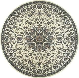 Oriental Weavers Marina 1248W Ivory/Navy Area Rug Round