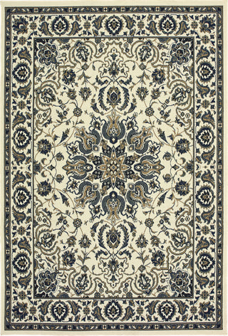 Oriental Weavers Marina 1248W Ivory/Navy Area Rug main image featured