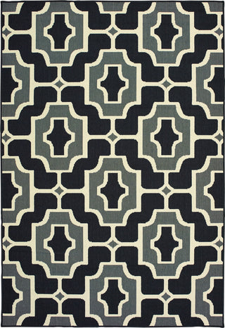 Oriental Weavers Marina 1491Z Black/Grey Area Rug main image featured