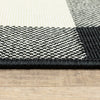 Oriental Weavers Marina 1932K Black/Ivory Area Rug Pile Image