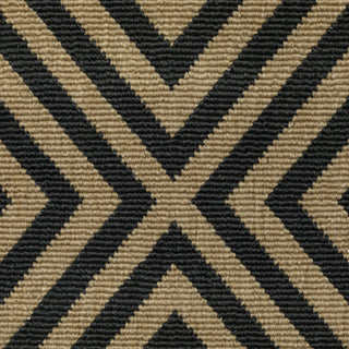 Oriental Weavers Marina 2335K Black/Tan Area Rug Close-up Image