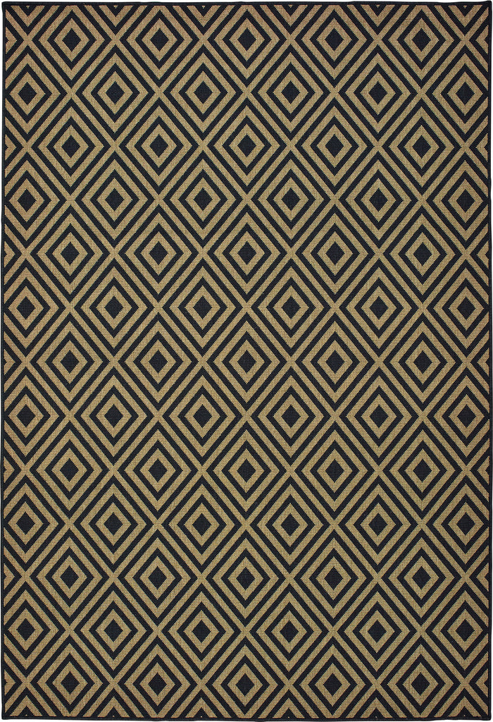 Oriental Weavers Marina 2335K Black/Tan Area Rug main image