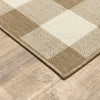 Oriental Weavers Marina 2598I Tan/Ivory Area Rug Corner Image